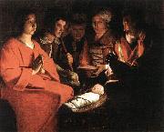 The New-born sg LA TOUR, Georges de